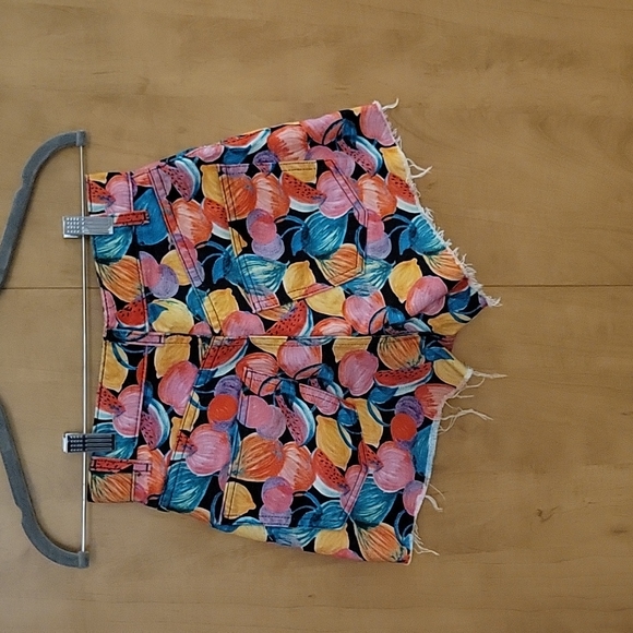 Zara Pants - Zara Denim Fruit Shorts